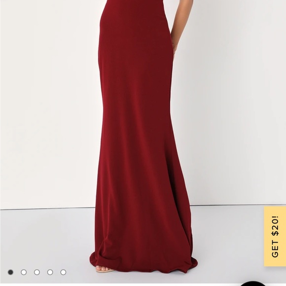 Lulus Infinite Glory Wine Red Maxi Dress - Picture 2 of 10